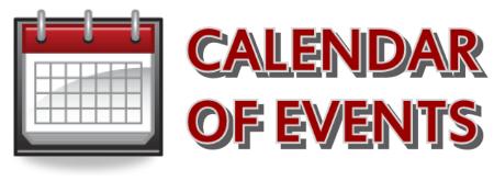 Calendar of Events